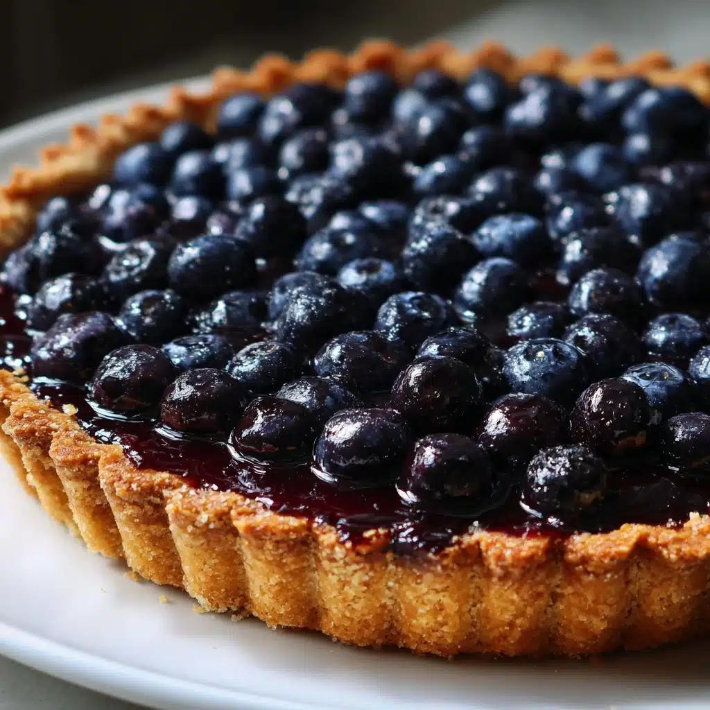 No-Bake Blueberry Tart Recipe