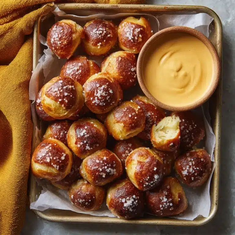 Buttery Soft Pretzel Bites Recipe