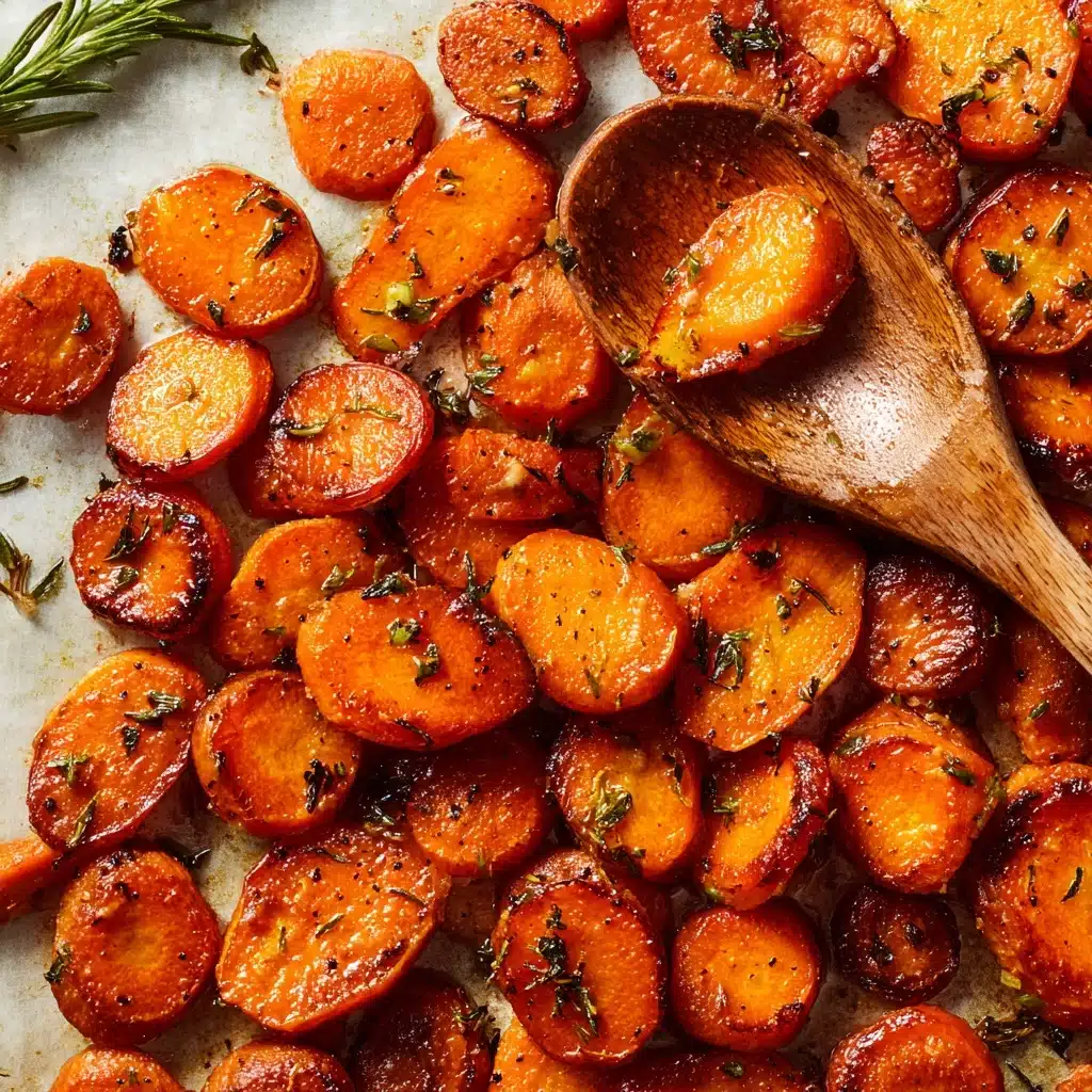 Rosemary Honey Butter Roasted Carrots Recipe