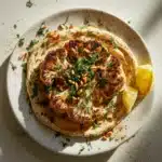 Cauliflower Steaks with Hummus and Gremolata Recipe