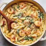 Creamy Shrimp Florentine Pasta Recipe