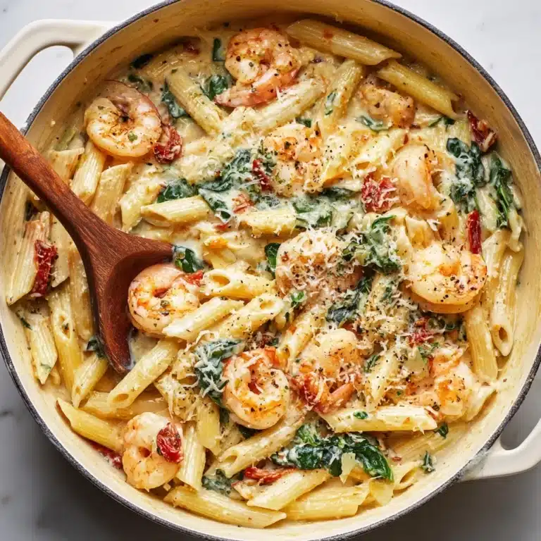 Creamy Shrimp Florentine Pasta Recipe