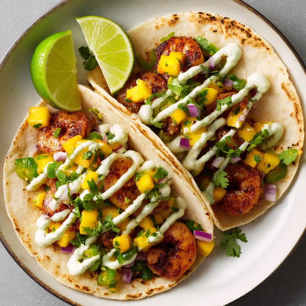 Easy Mango Shrimp Tacos Recipe