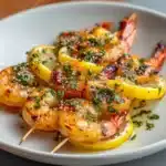 Shrimp Scampi Skewers Recipe