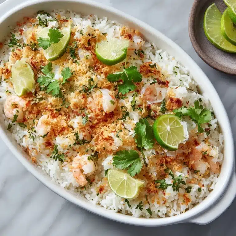 Cilantro Lime Baked Shrimp Recipe