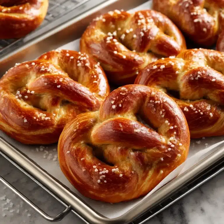 Buttery Soft Pretzels Recipe