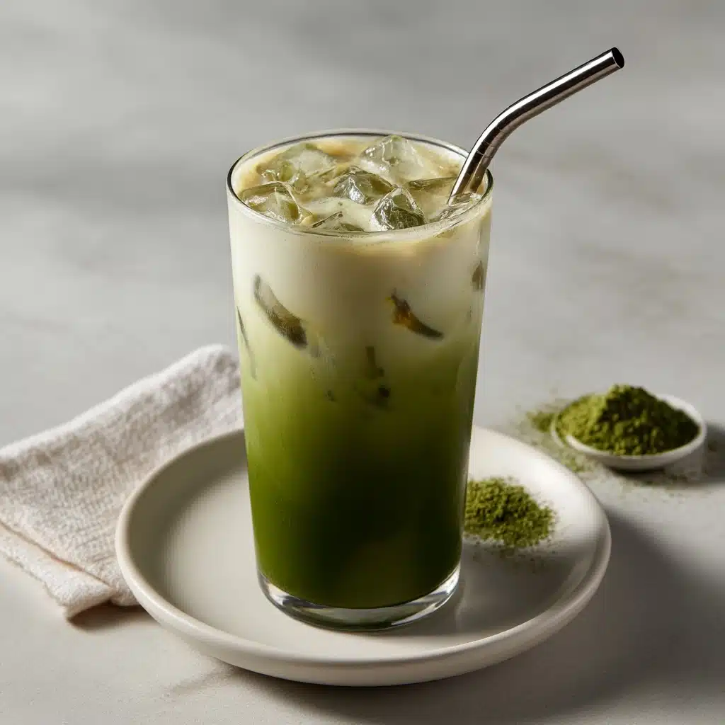 Iced Matcha Latte Recipe - Recipe Image