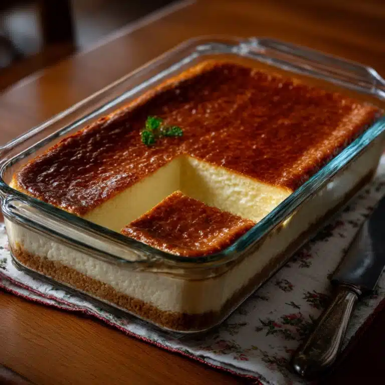 Ricotta Self-Filling Cake Recipe