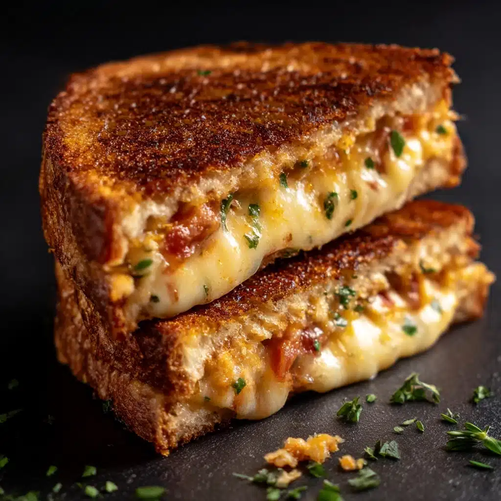 Roasted Jalapeño Popper Grilled Cheese Recipe