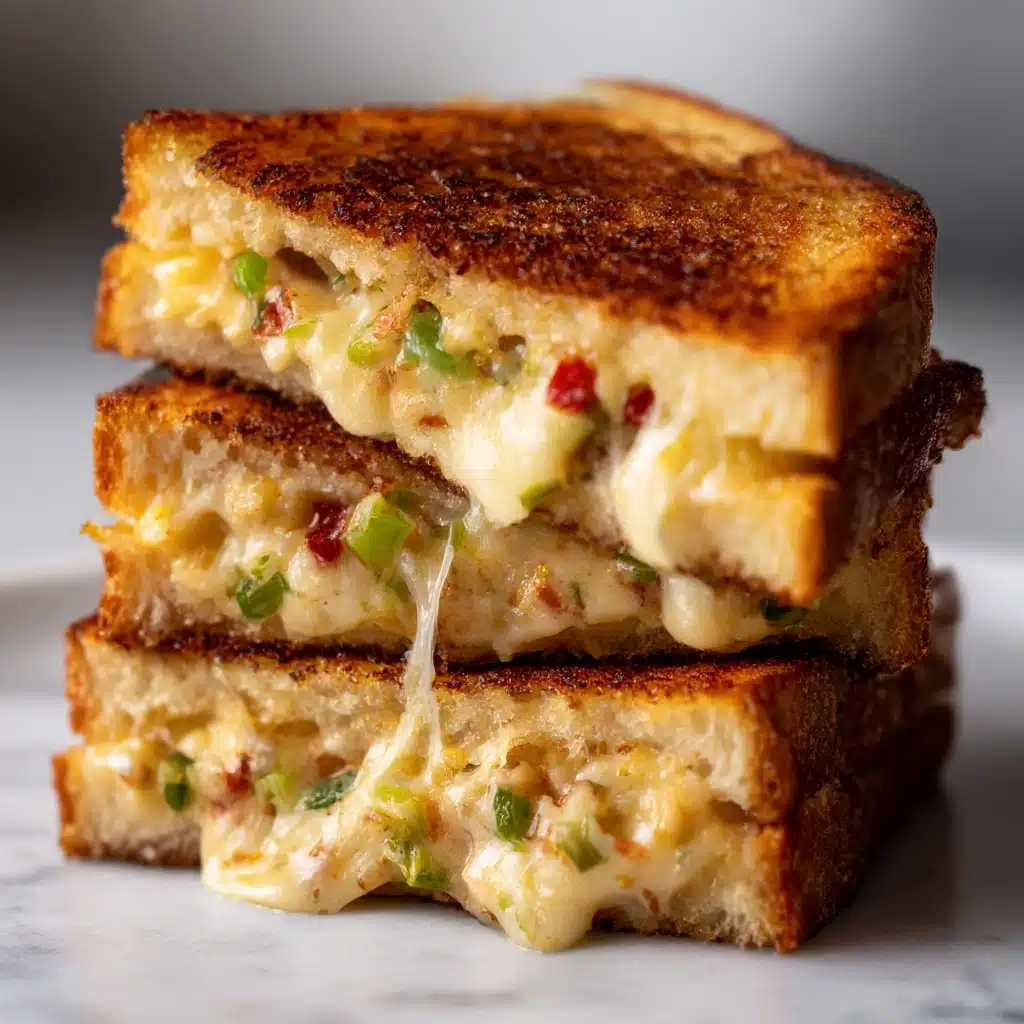 Roasted Jalapeño Popper Grilled Cheese Recipe - Recipe Image