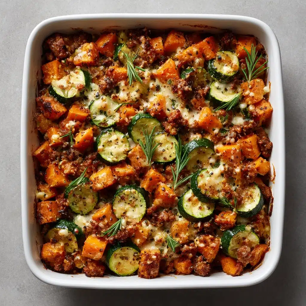 Ground Turkey Sweet Potato Bake Recipe