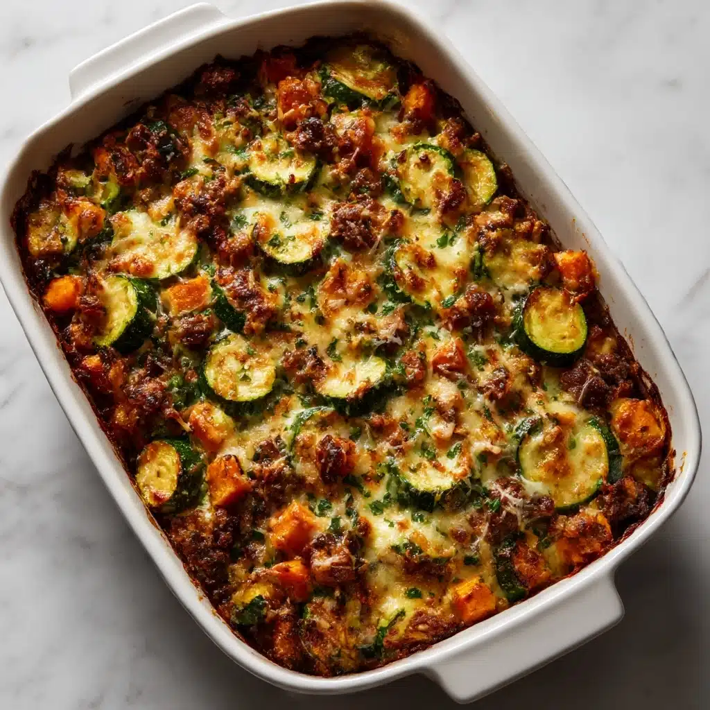 Ground Turkey Sweet Potato Bake Recipe - Recipe Image