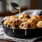 Sweet Blueberry Biscuits With Lemon Glaze Recipe