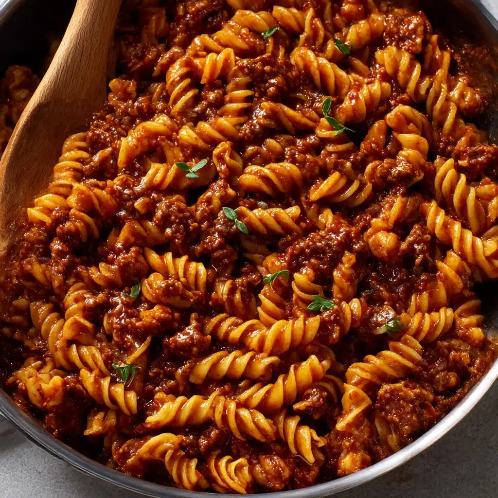 Cheesy Beef Taco Pasta Recipe - Recipe Image