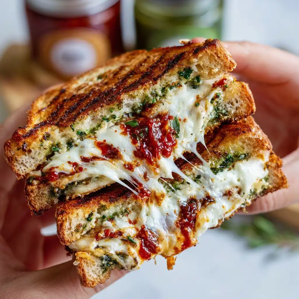 Loaded Caprese Grilled Cheese Recipe - Recipe Image