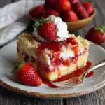 Strawberry Earthquake Cake: A Sweet Tremor in Every Bite Recipe