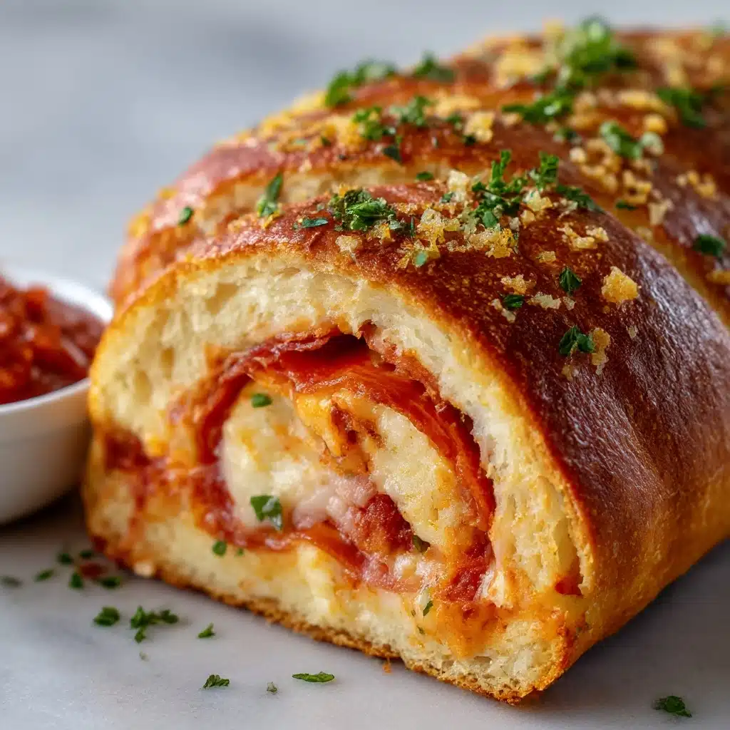 Homemade Stromboli Recipe - Recipe Image