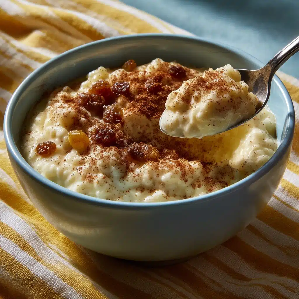 Best Old-Fashioned Creamy Rice Pudding Recipe