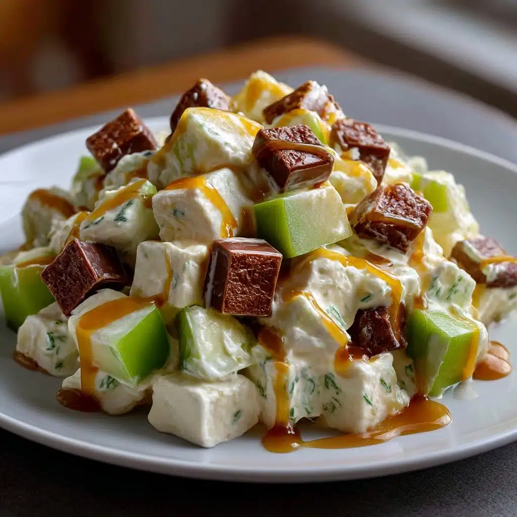 Caramel Apple Snickers Salad Recipe