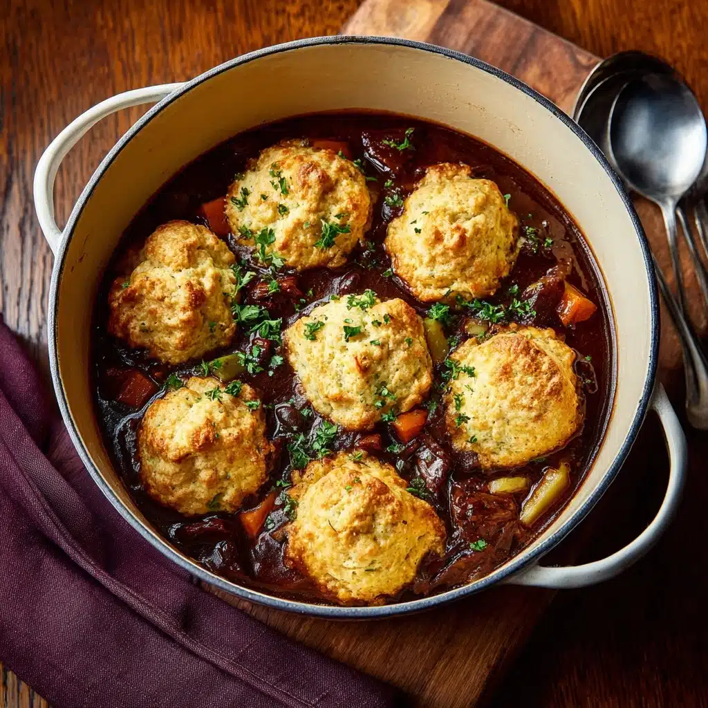 Beef Stew with Dumplings Recipe - Recipe Image