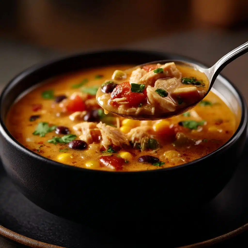 Easy Chicken Taco Soup Recipe - Recipe Image