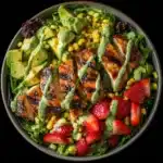 Summer Chipotle Chicken Cobb Salad with Cilantro Vinaigrette Recipe