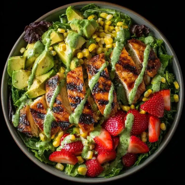 Summer Chipotle Chicken Cobb Salad with Cilantro Vinaigrette Recipe