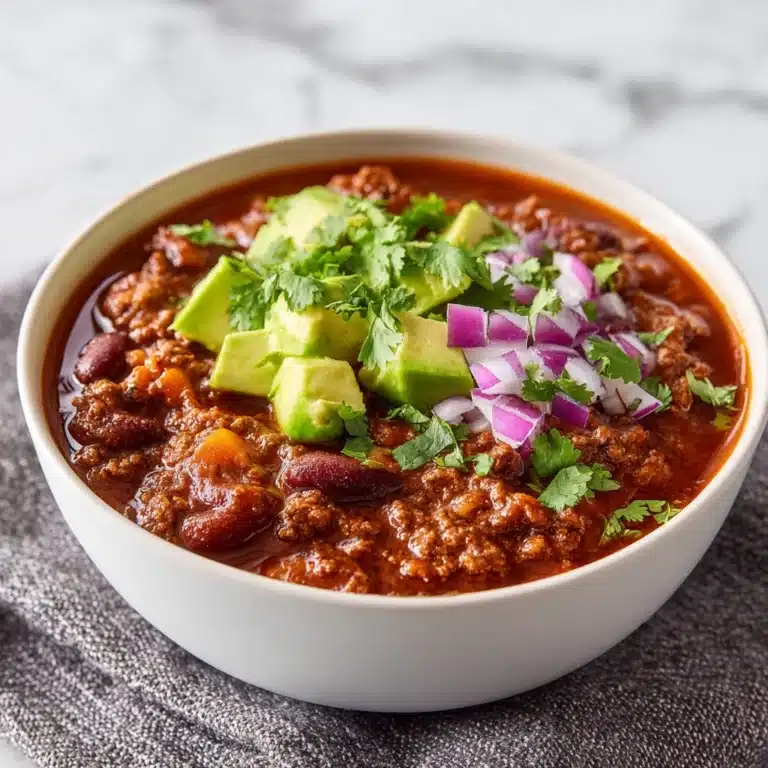 The Best Sunday Chili Recipe