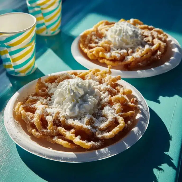 County Fair Funnel Cakes Recipe