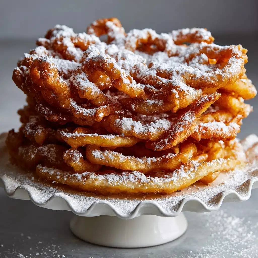 County Fair Funnel Cakes Recipe - Recipe Image