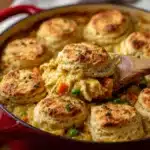 Chicken Pot Pie with Biscuits Recipe