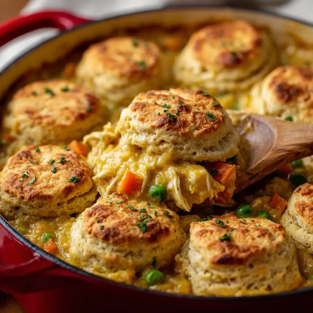 Chicken Pot Pie with Biscuits Recipe