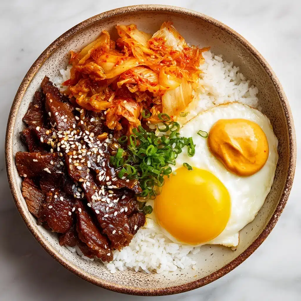 Korean BBQ Yum Yum Rice Bowls Recipe