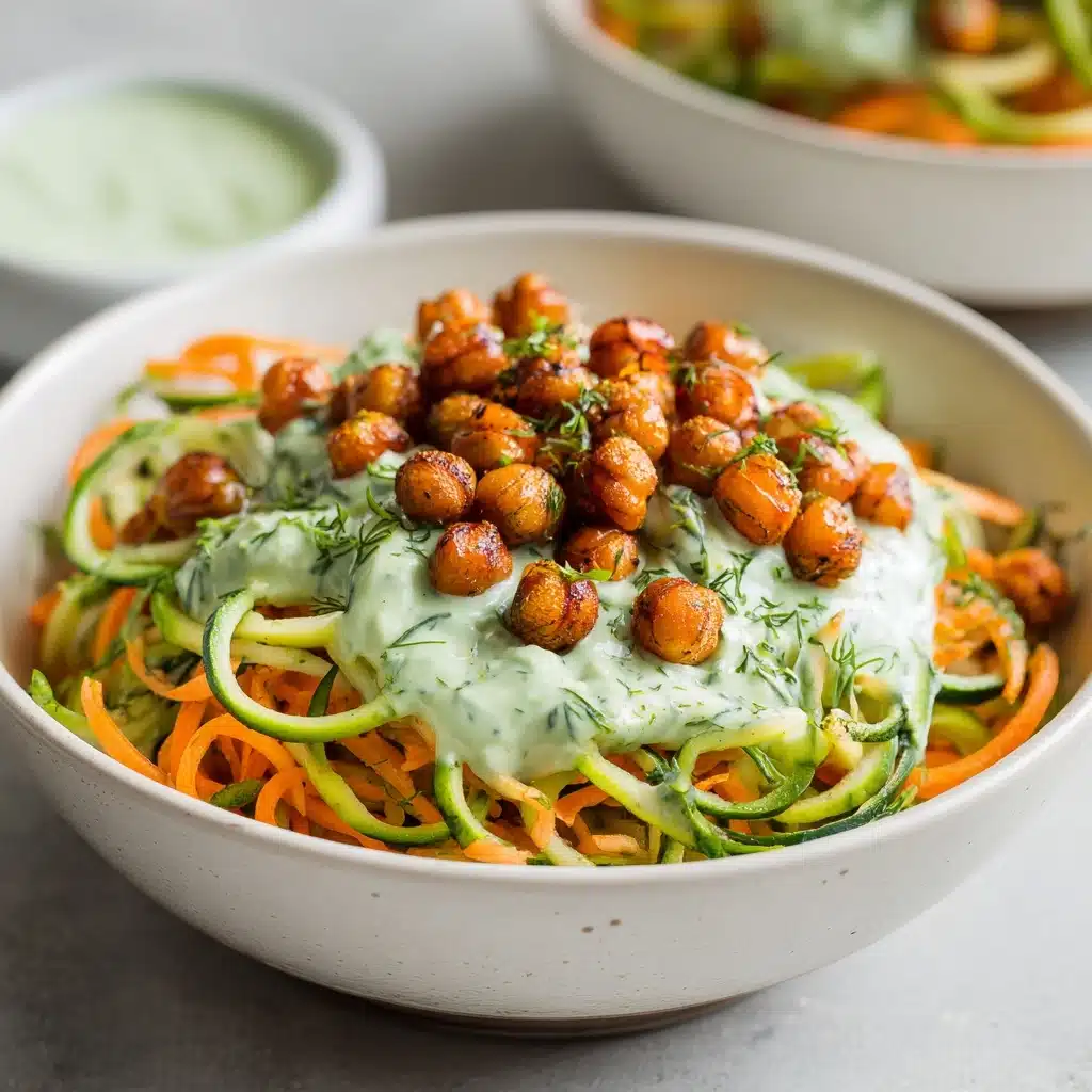 Rainbow Power Salad with Roasted Chickpeas Recipe