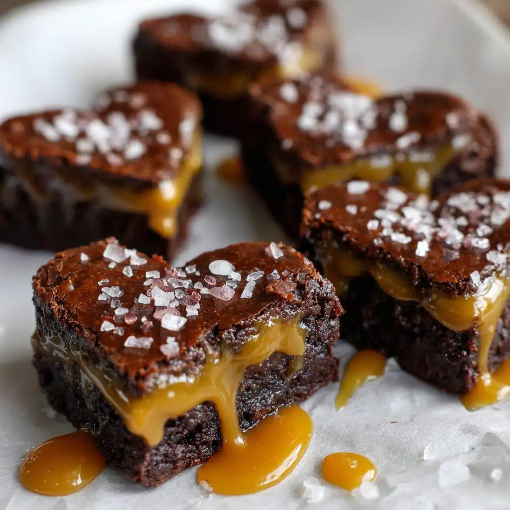 Salted Caramel Brownies Recipe - Recipe Image