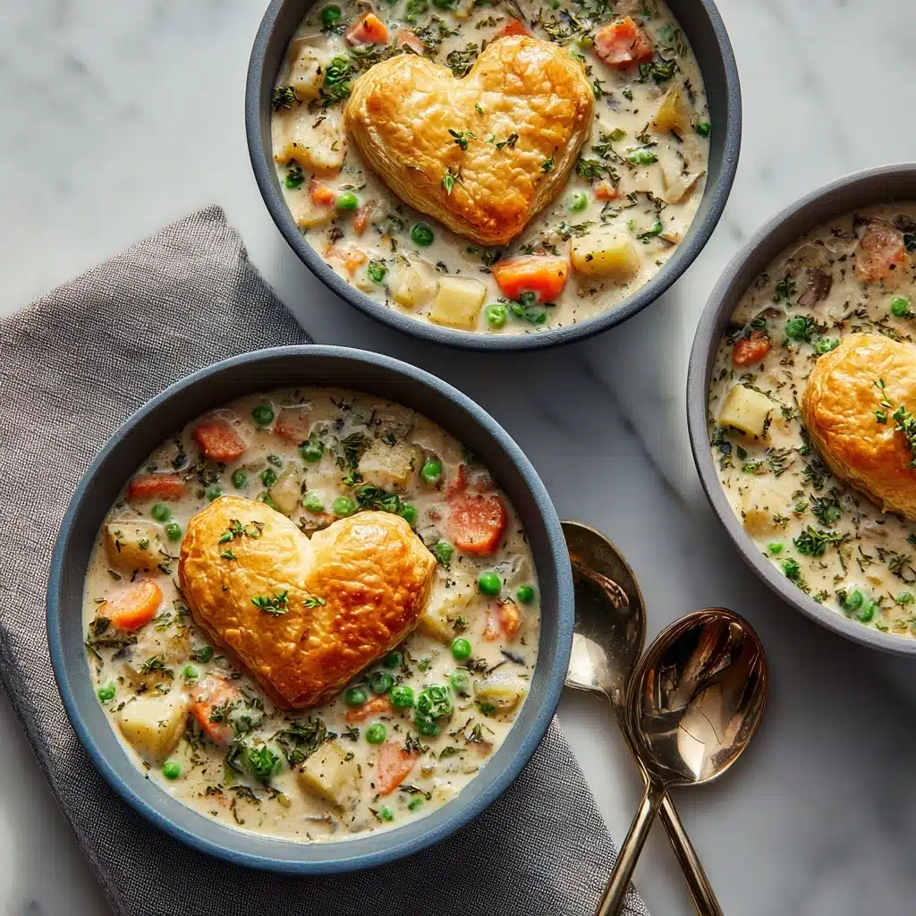 Slow Cooker Chicken Pot Pie Soup Recipe