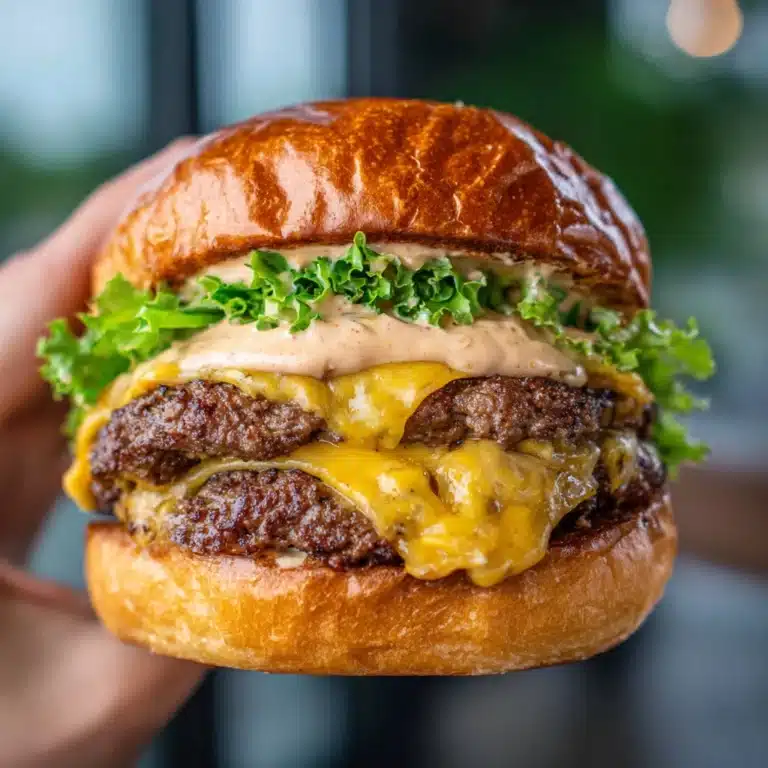 Smash Burgers with House Sauce Recipe