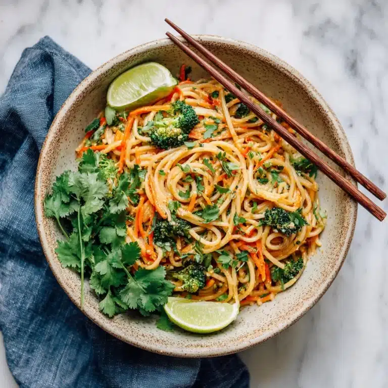 Red Curry Noodles Recipe