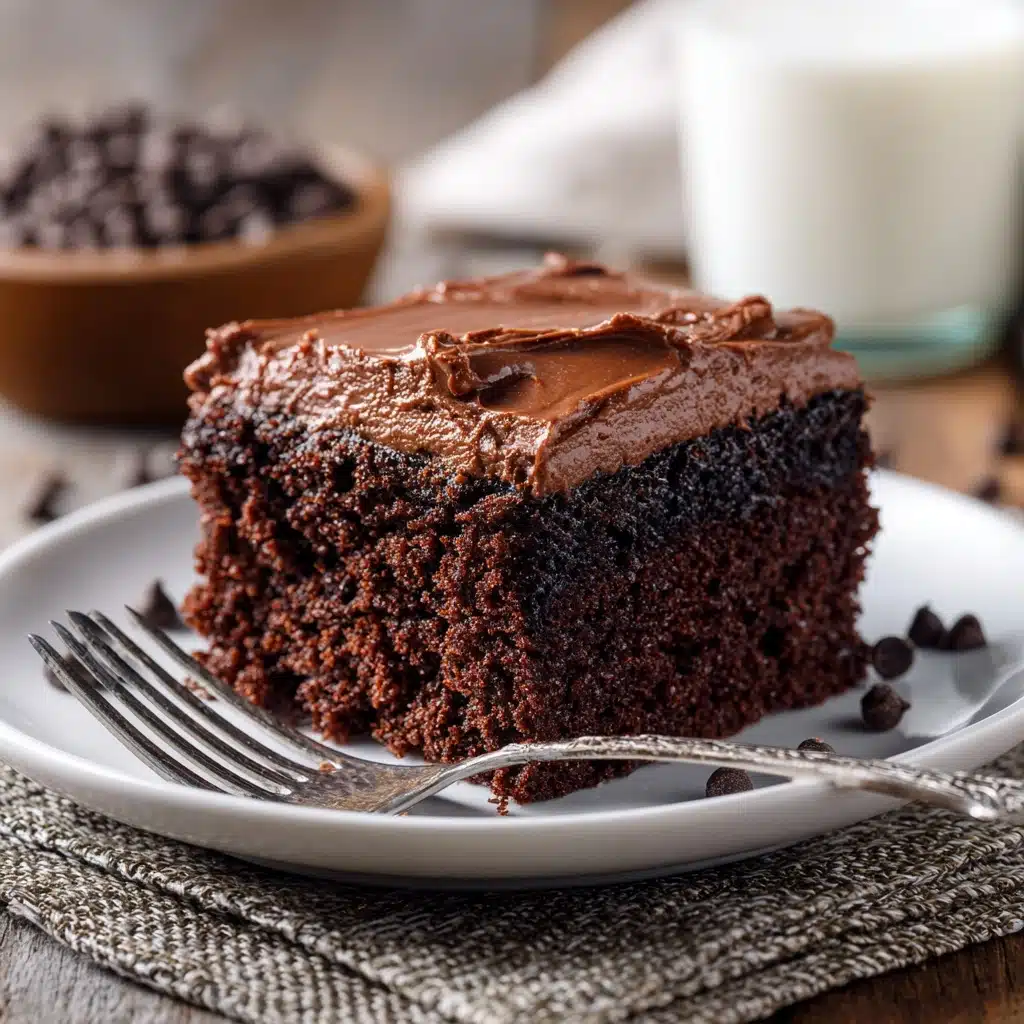 Chocolate Oatmeal Cake Recipe - Recipe Image