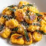 Pumpkin Gnocchi with Sage Butter Sauce Recipe