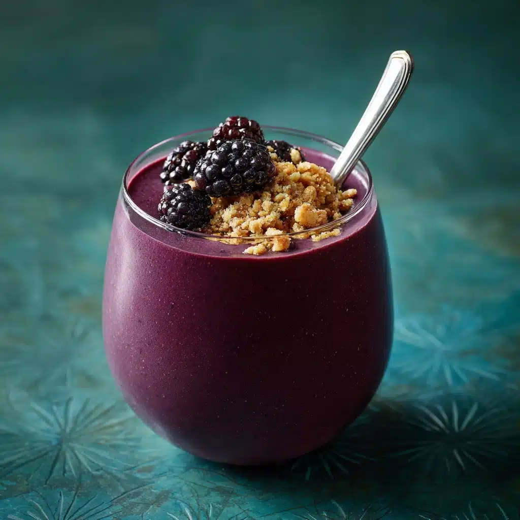 Berry Green Smoothie Recipe - Recipe Image
