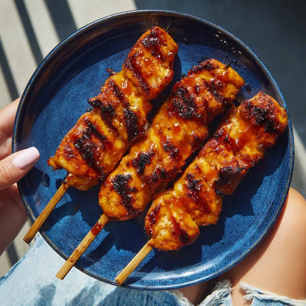 Honey Chipotle Chicken Skewers Recipe - Recipe Image