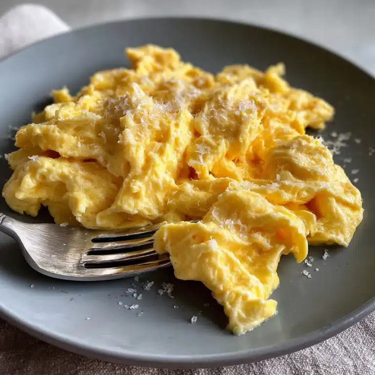 Soft Scrambled Eggs Recipe