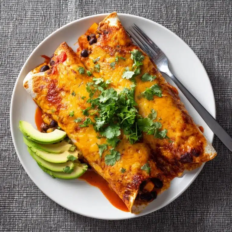 Easy Veggie Enchiladas Recipe