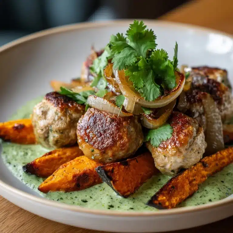 Avocado Mojo Bowls with Sweet Potato and Chicken Recipe