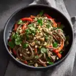 Spicy Peanut Soba Noodle Salad Recipe