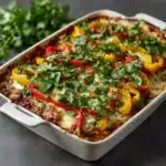 Easy Mexican Chicken Quinoa Casserole Recipe