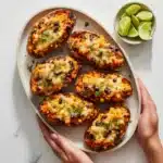 Healthy Chipotle Sweet Potato Skins Recipe