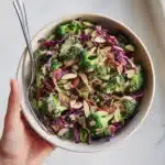 Broccoli Salad with Creamy Almond Dressing Recipe