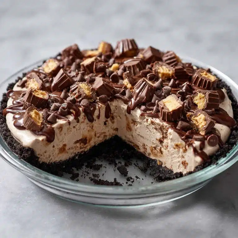 Mocha Peanut Butter Pie Recipe